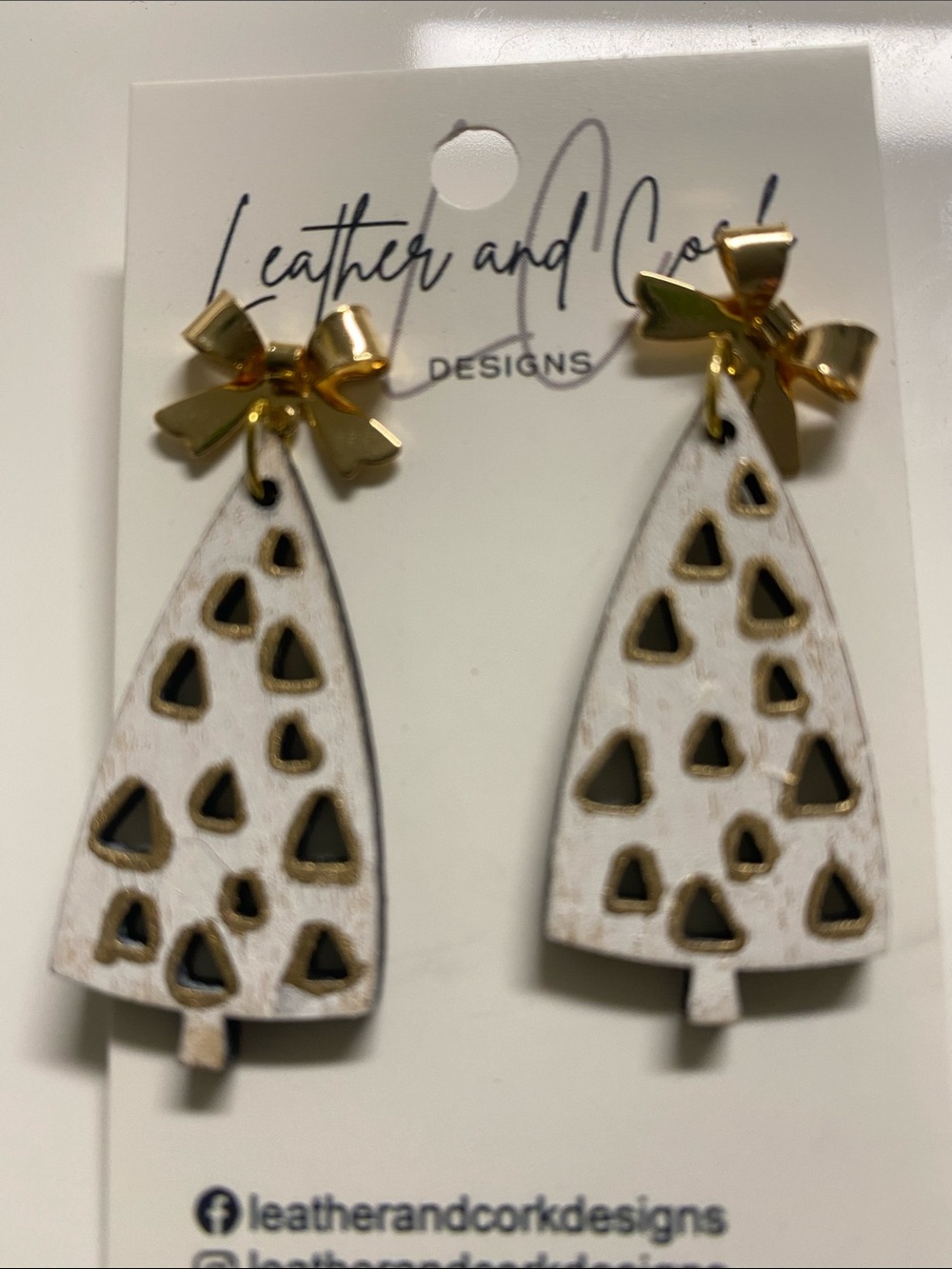Christmas Tree earrings